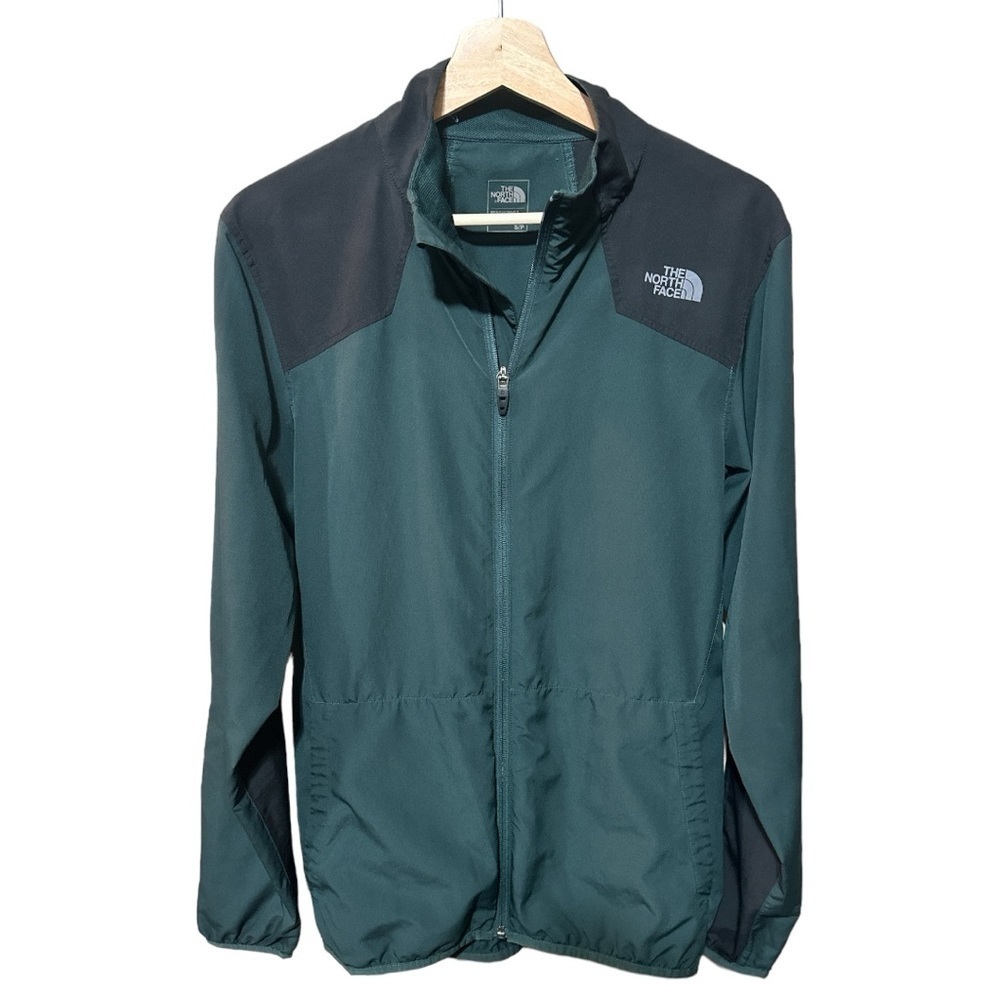 Like New - The North Face Reactor Jacket - Green/black - size Small